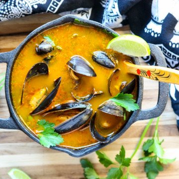 Mussels Thai Style